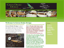 Tablet Screenshot of greendrakedesign.com